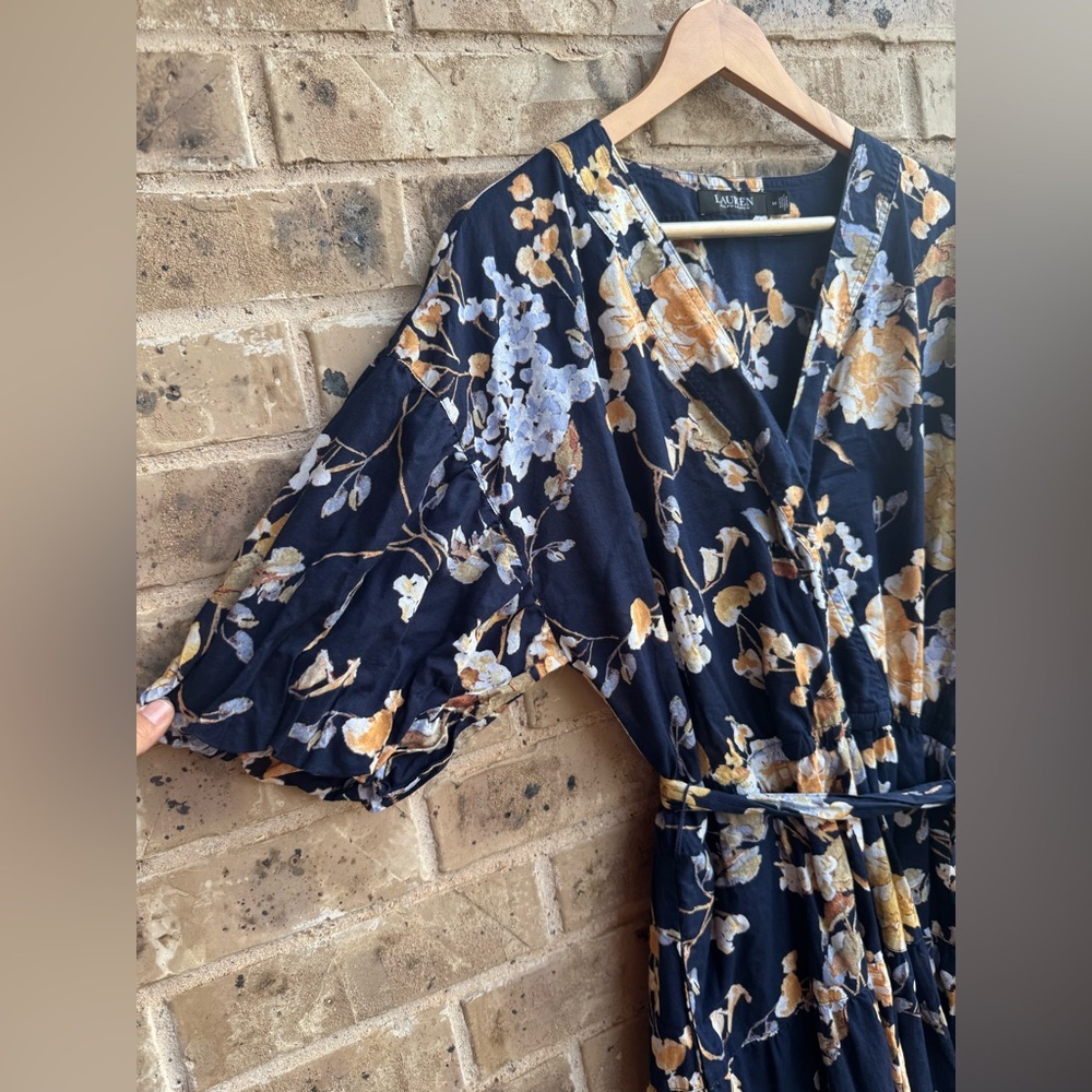 Lauren Ralph Lauren
Women's Floral Belted Cotton Voile Dress Sz 14 - Picture 4 of 10